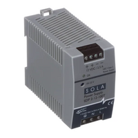 SOLAHD SDP LOW POWER DIN POWER SUPPLY, 30W, 12V OUTPUT, 115-230V AC/DC INPUT (SDP 2-12-100T)